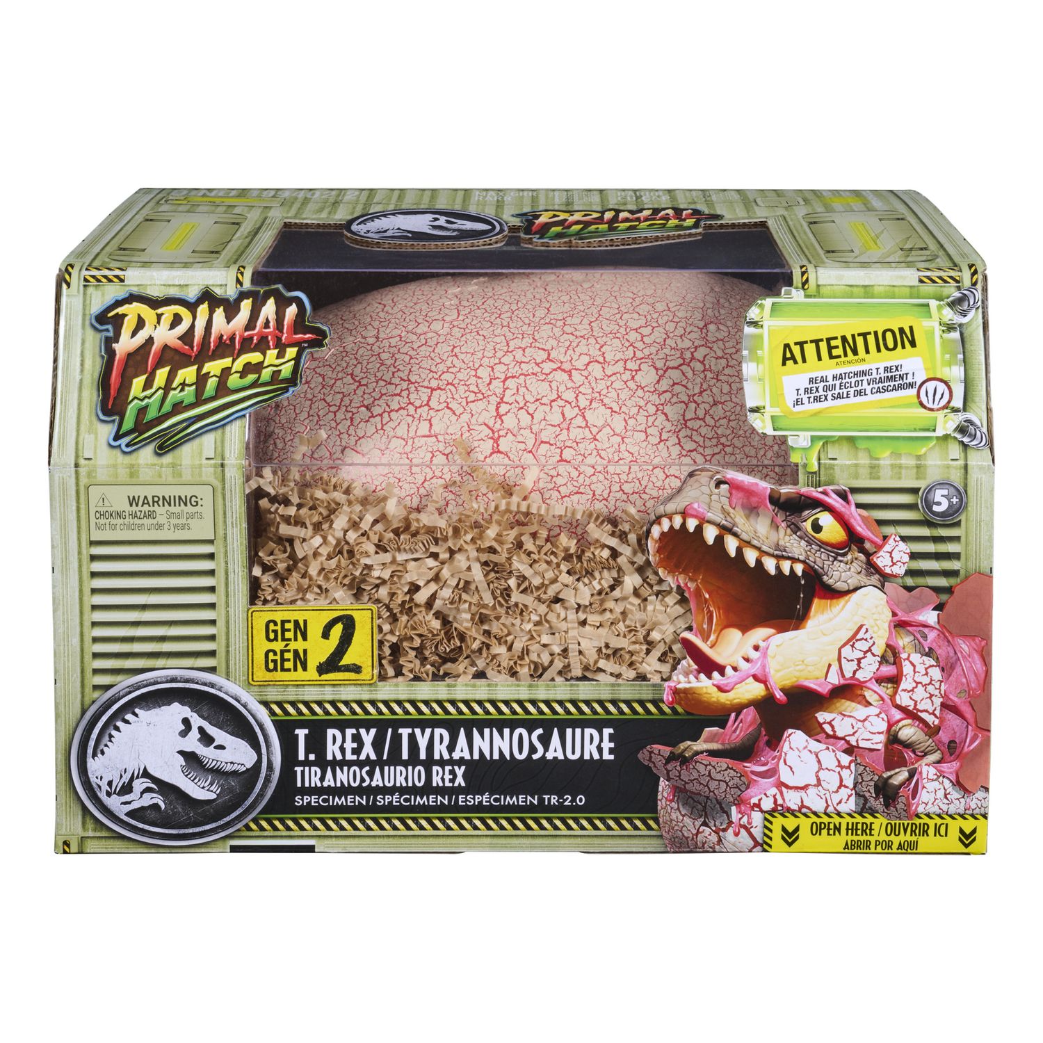 Primal hatch|uovo & dinosauro interattivo - SPIN MASTER