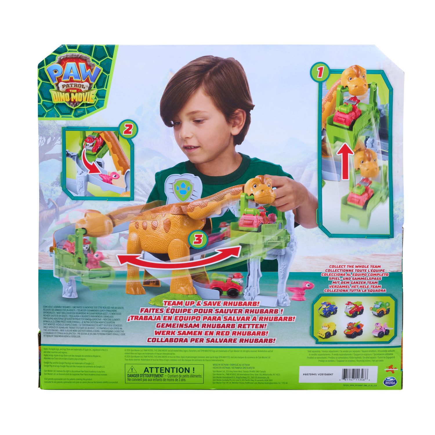Paw patrol dino movie playset pupsquad - Paw Patrol