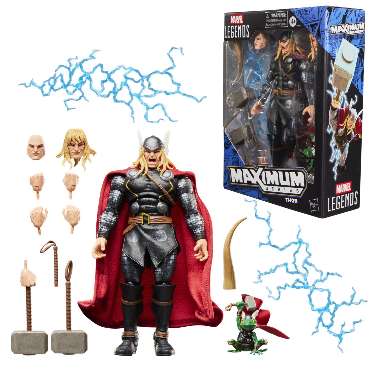 Hasbro marvel legends maximum series, action figure di thor - MARVEL