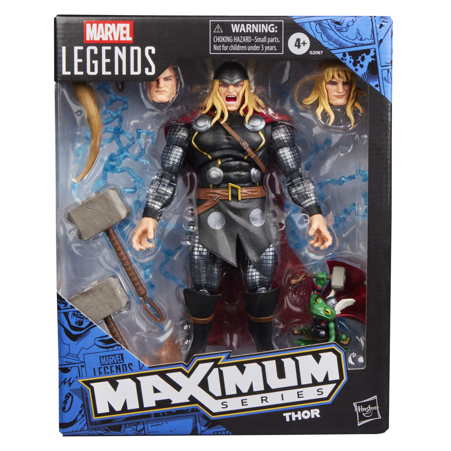 Hasbro marvel legends maximum series, action figure di thor - MARVEL