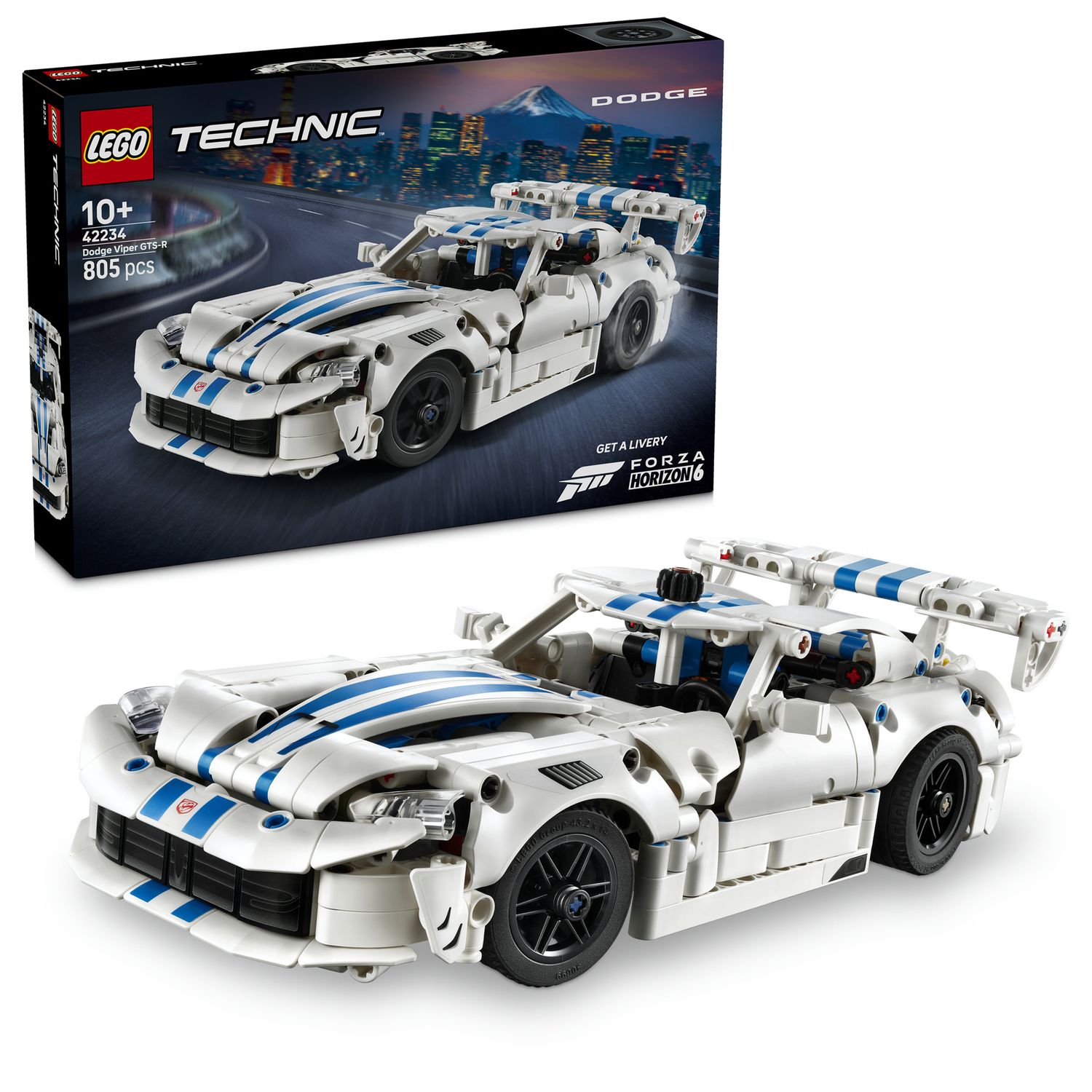 Lego technic auto sportiva dodge viper gts-r - 42234 - LEGO TECHNIC