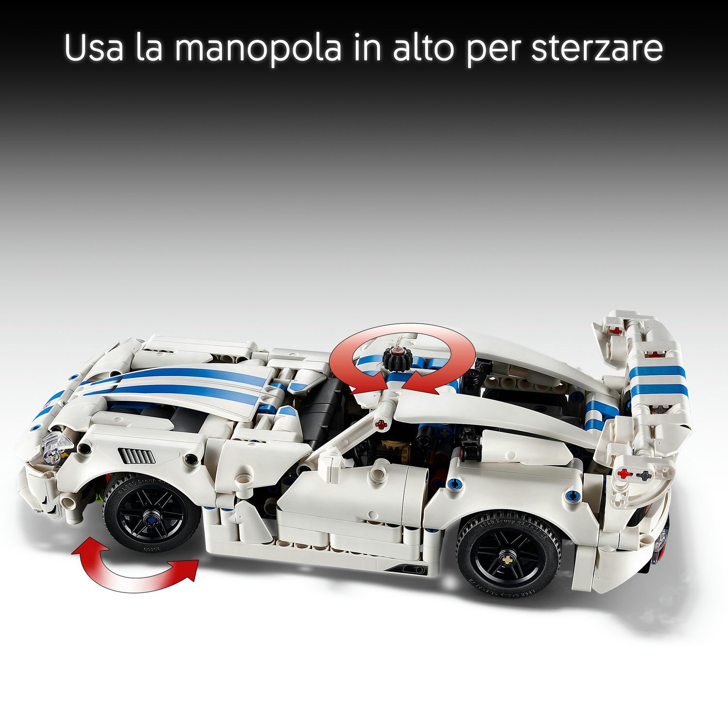 Lego technic auto sportiva dodge viper gts-r - 42234 - LEGO TECHNIC