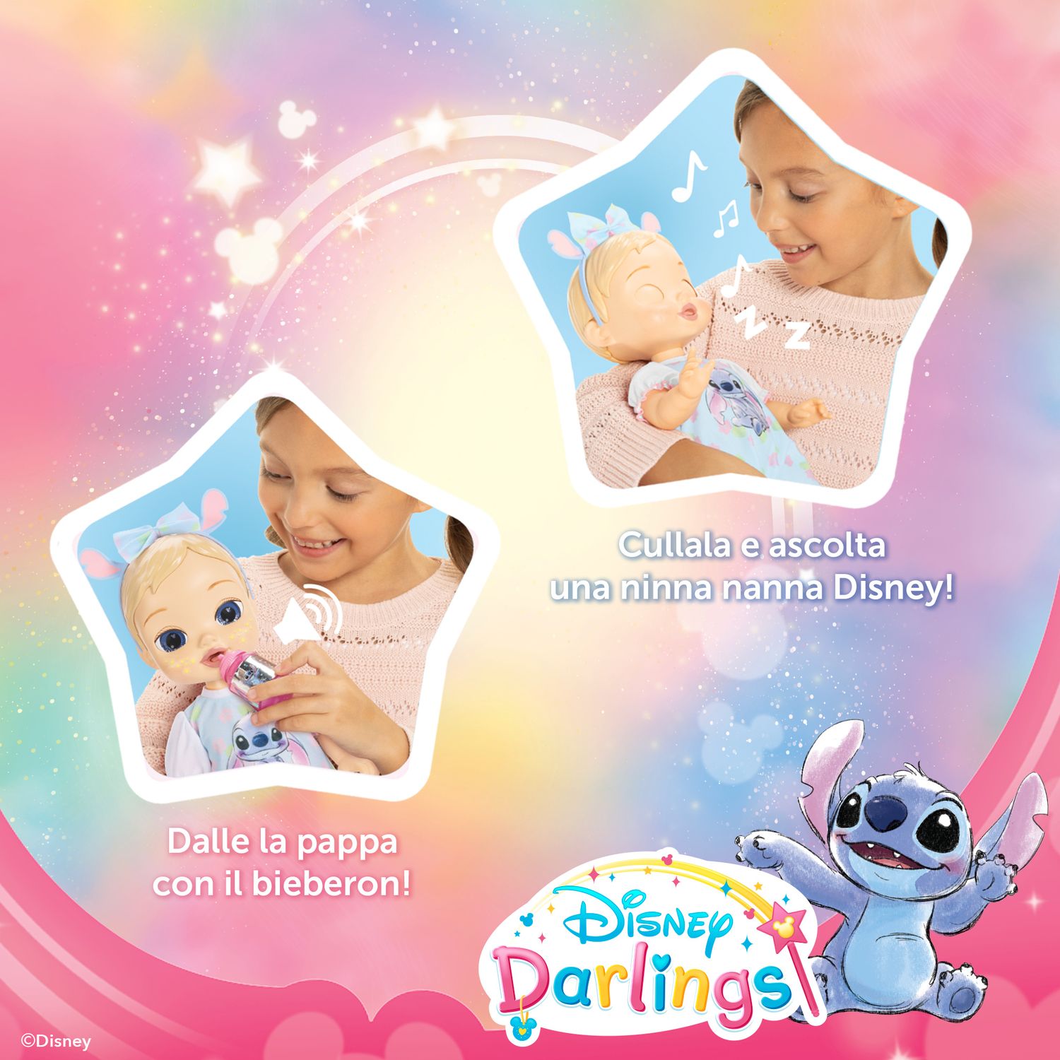 Disney darlings - bambola feature ispirata a stitch - Disney