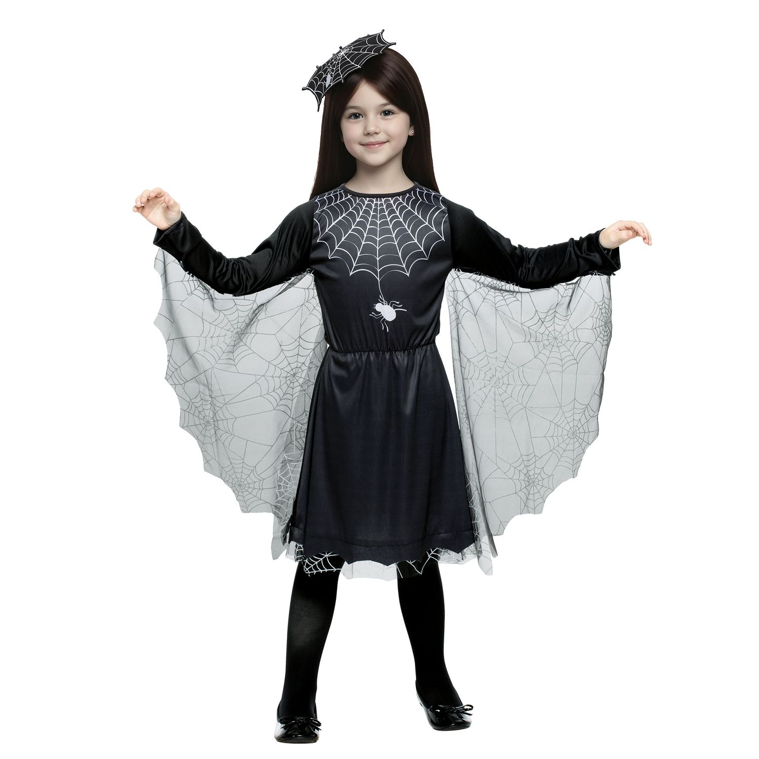 Costume travestimento halloween ragantelina bambina - CARNAVAL QUEEN