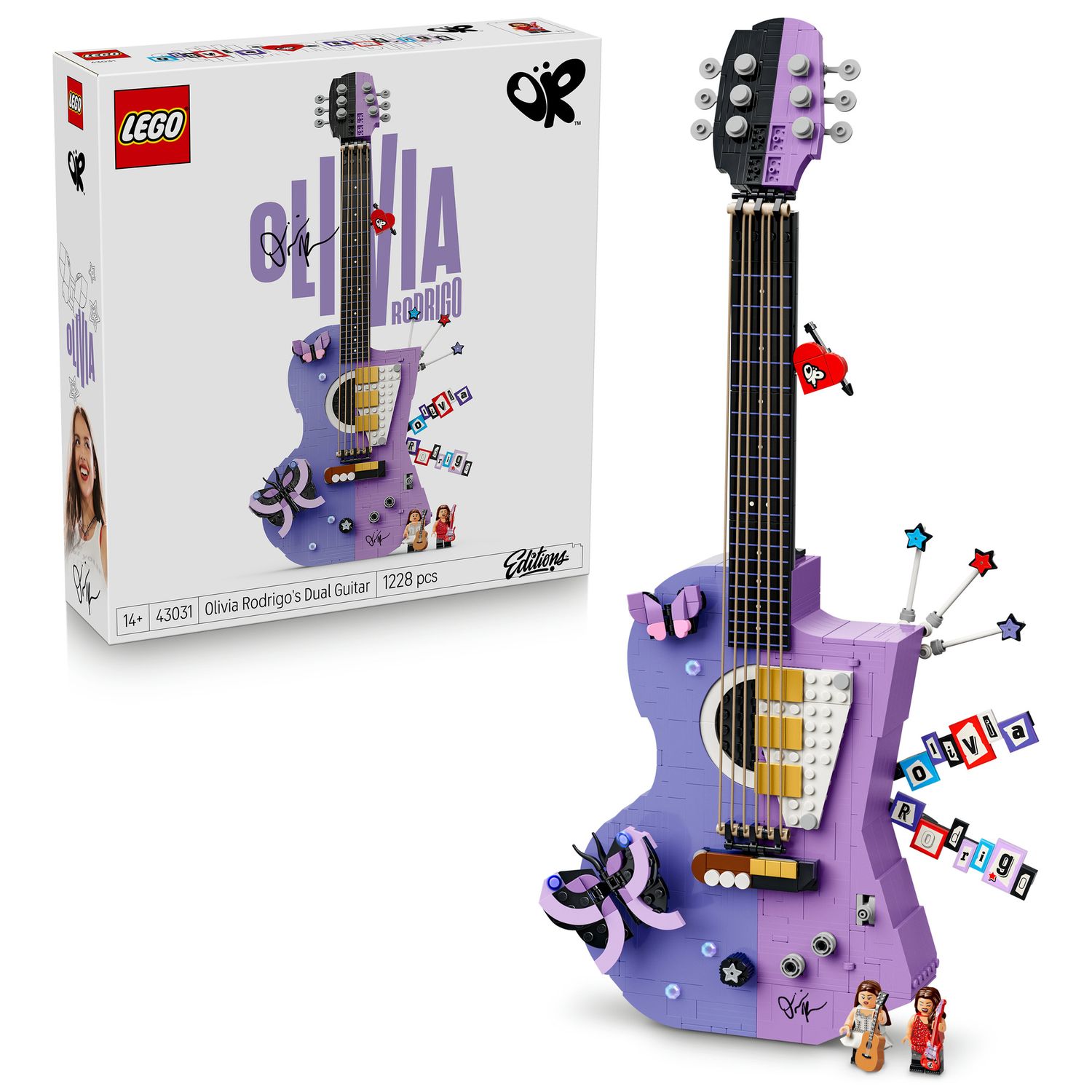 Lego editions music la chitarra bicolore di olivia rodrigo - 43031 - LEGO EDITIONS