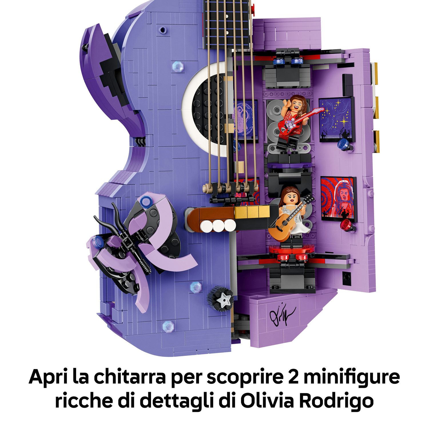 Lego editions music la chitarra bicolore di olivia rodrigo - 43031 - LEGO EDITIONS
