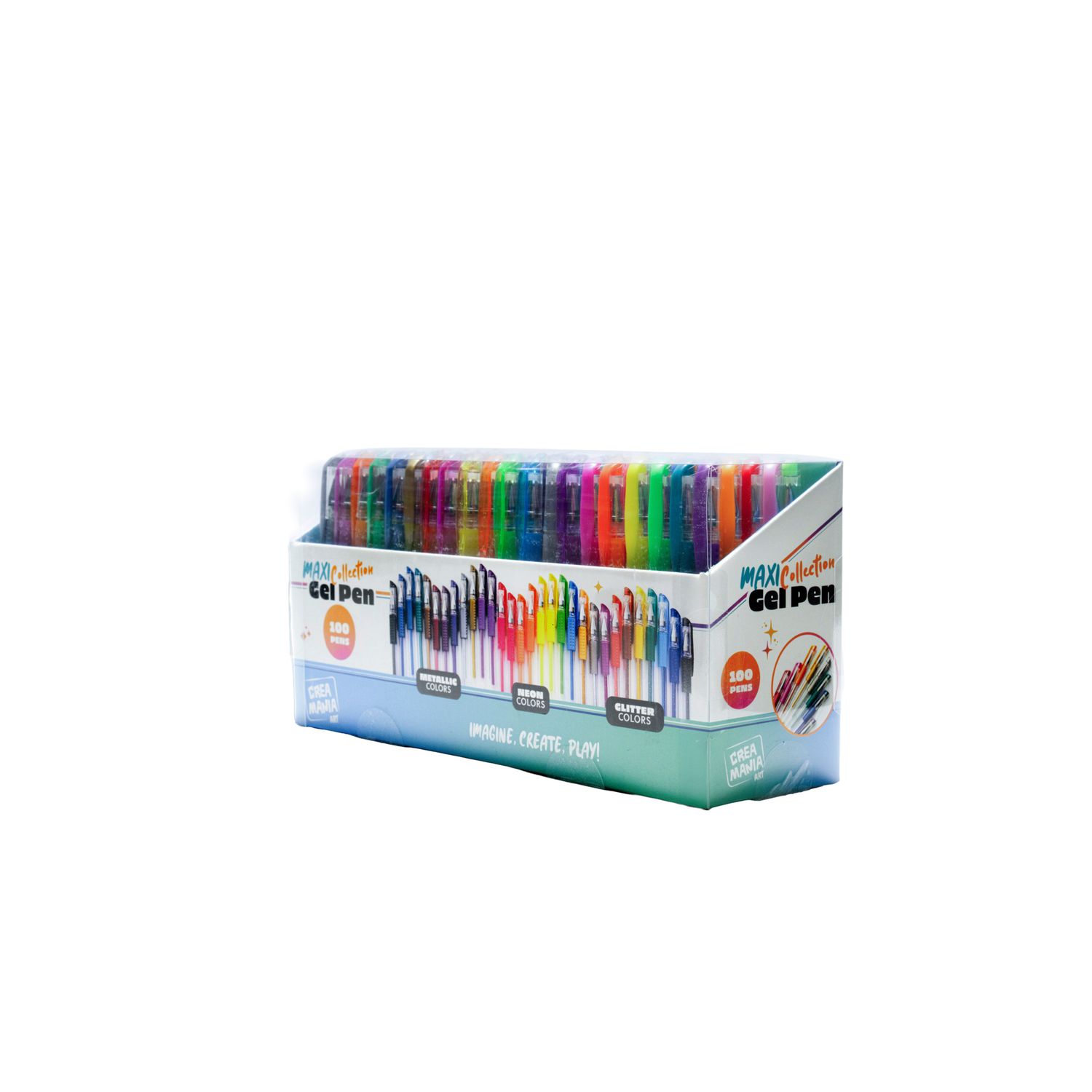 Maxi set di penne gel - 100 colori - CREA MANIA